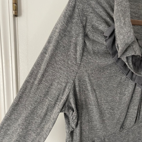 Anthropologie Ric Rac Rosette Ruched Top - Picture 5 of 9